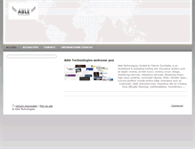 Tablet Screenshot of able-technologies.com
